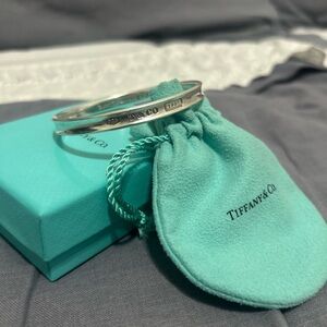 Vintage Tiffany & Co. 1837 Sterling Silver Bangle Bracelet